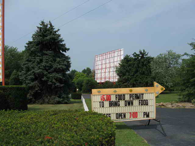 Elm Road Triple Drive-In - 2000S Photos (newer photo)